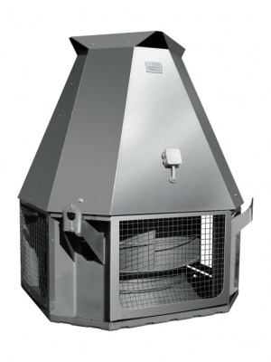 Вентилятор крышный ВКРСм-4,5 с двигателем 7,5/3000 из нержавеющей стали