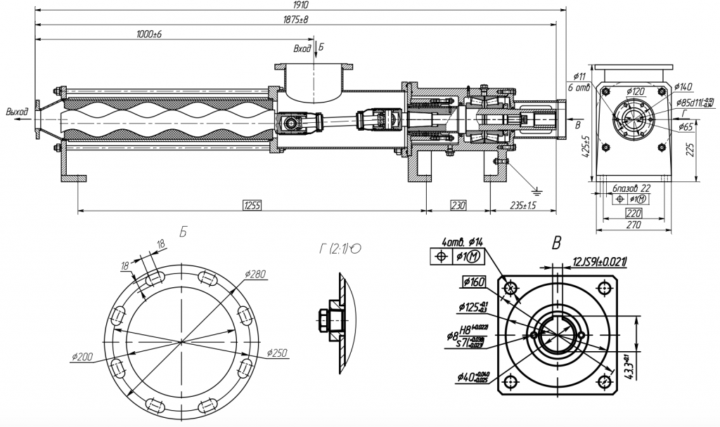 Насос sirem phy 1c 270 g4b инструкция схема