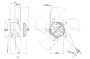 Осевой вентилятор ebmpapst A2D300AP0201