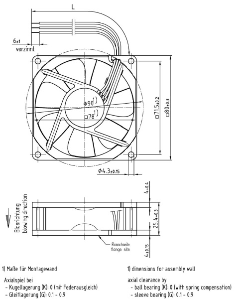 Вентилятор компактный ebmpapst 8412 NH