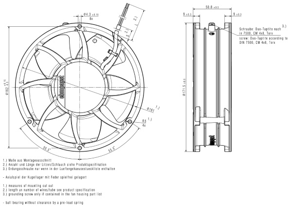 Вентилятор компактный ebmpapst 6314 N/2 HHP