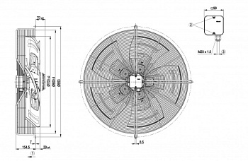 Осевой вентилятор ebmpapst S6D710AQ0101