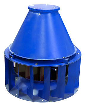 Вентилятор крышный ВКРС-3,55 с двигателем 0,18/1500, 6 лопаток РК