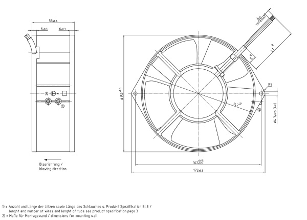 Вентилятор компактный ebmpapst 7212 N/2