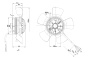 Осевой вентилятор ebmpapst A2E200AF0251