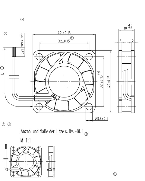 Вентилятор компактный ebmpapst 412 FM-074