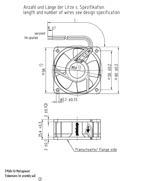 Вентилятор компактный ebmpapst 614 NML