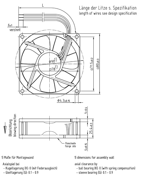 Вентилятор компактный ebmpapst 8412 NMLE