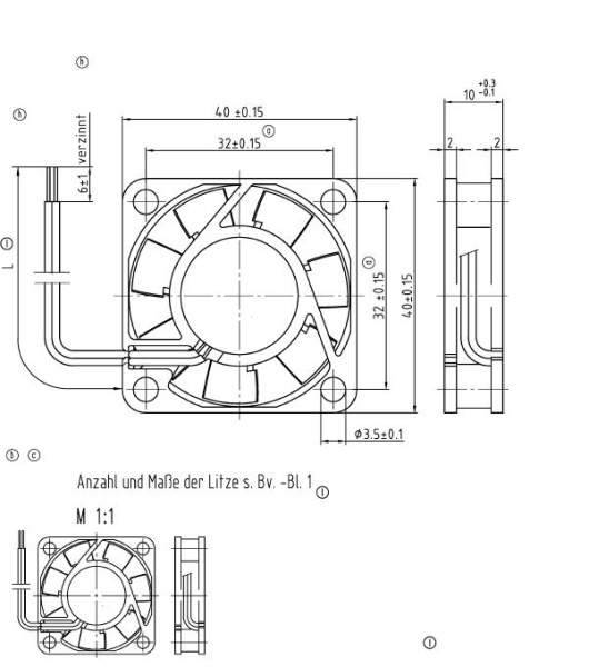 Вентилятор компактный ebmpapst 412 FH