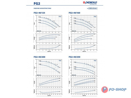 Насосная часть Pedrollo FG 32/200BH