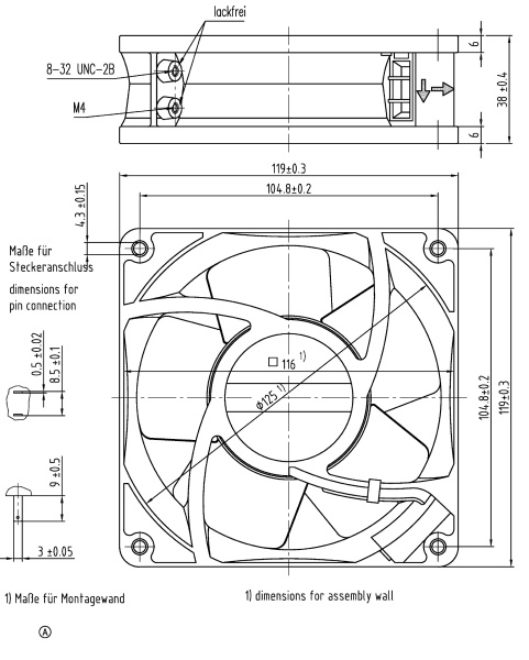Вентилятор компактный ebmpapst 4530 N