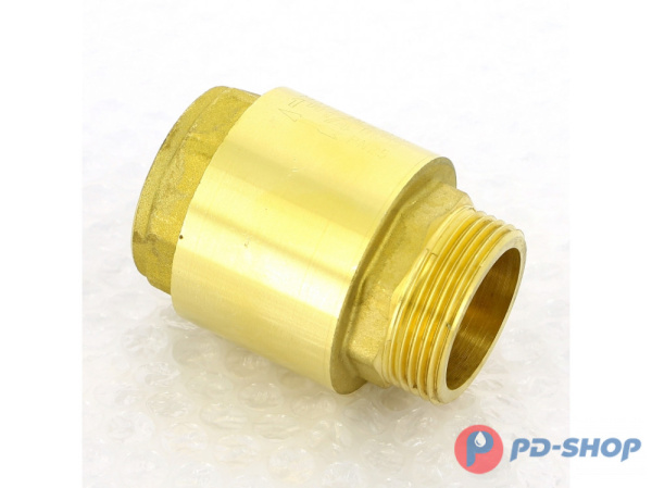 Клапан обратный пружинный с металлическим затвором НВ 1"1/4