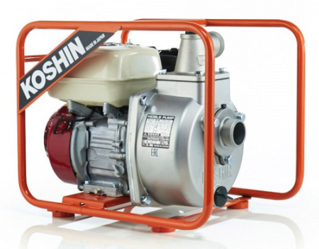 Мотопомпа бензиновая для сильнозагрязненных вод Koshin SERH-50B