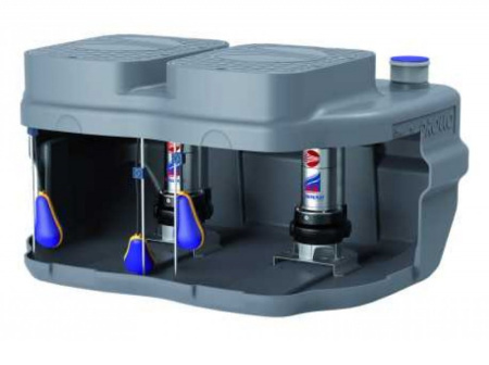 Станция насосная канализационная Pedrollo SAR 550 - RXm 5/40 10м