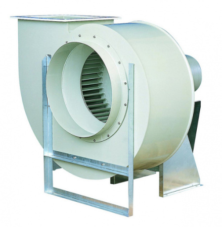 Вентилятор ВЦ 280-46 №2,5 с двигателем 0,55/1500 химостойкий из полипропилена